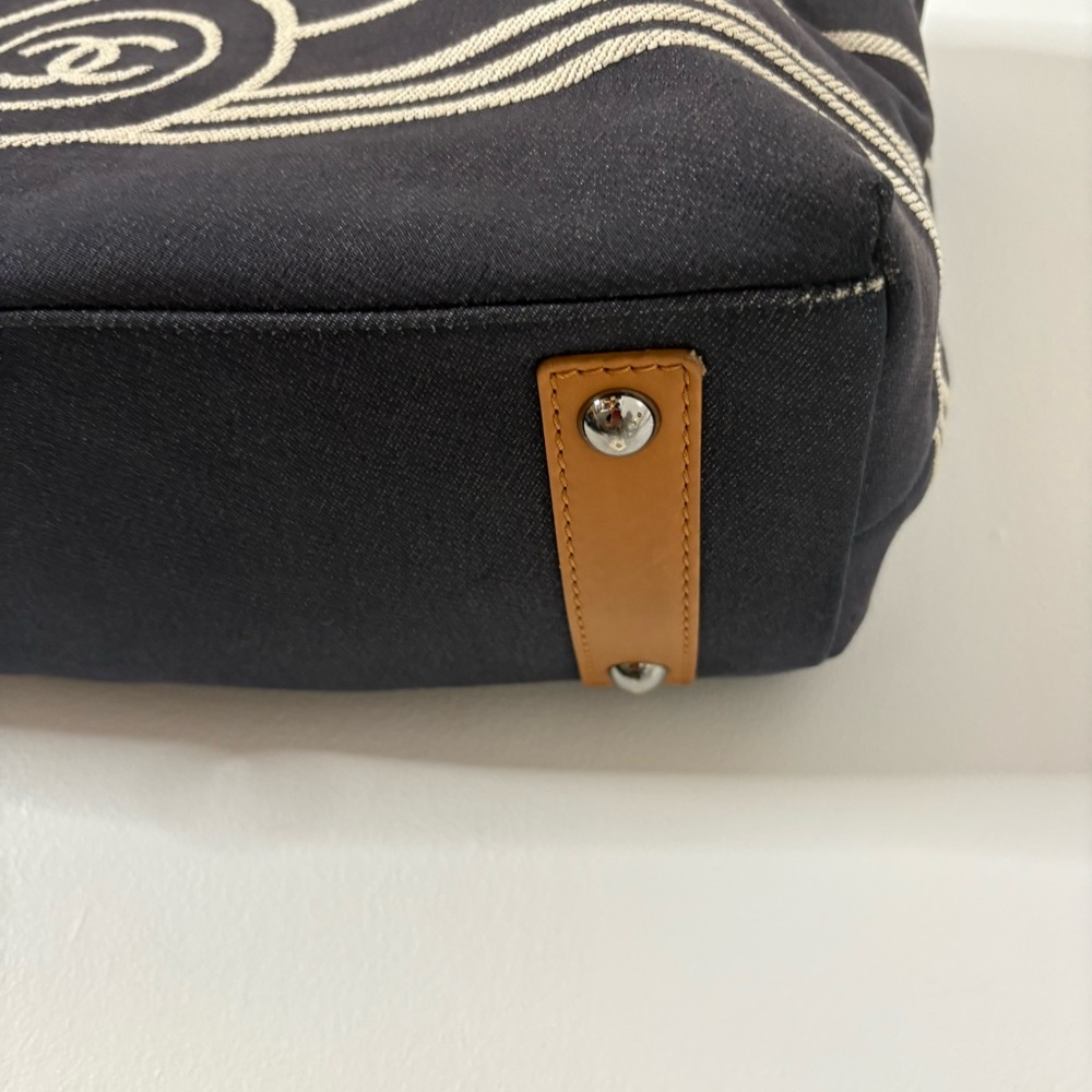 CHANEL Denim Tote Bag - Picture 7 of 16